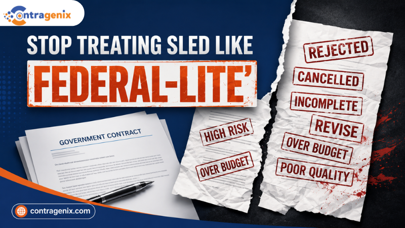 Stop Treating SLED Like “Federal-Lite”