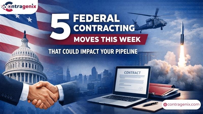 5 Federal Contracting Moves This Week That Could Impact Your Pipeline