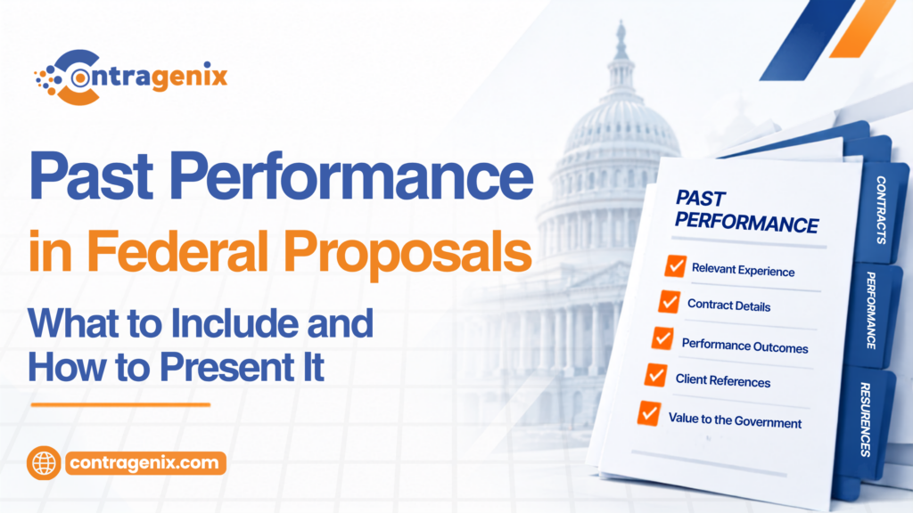 Past performance in federal proposals