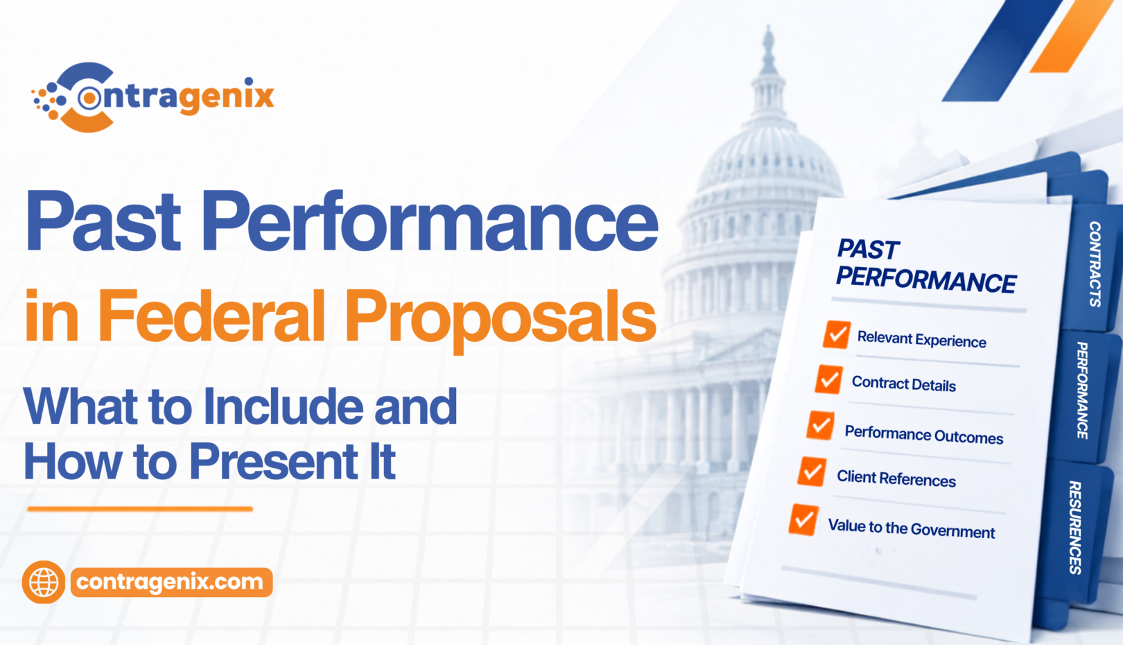 Past performance in federal proposals