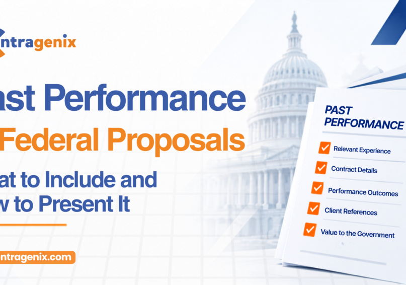 Past performance in federal proposals