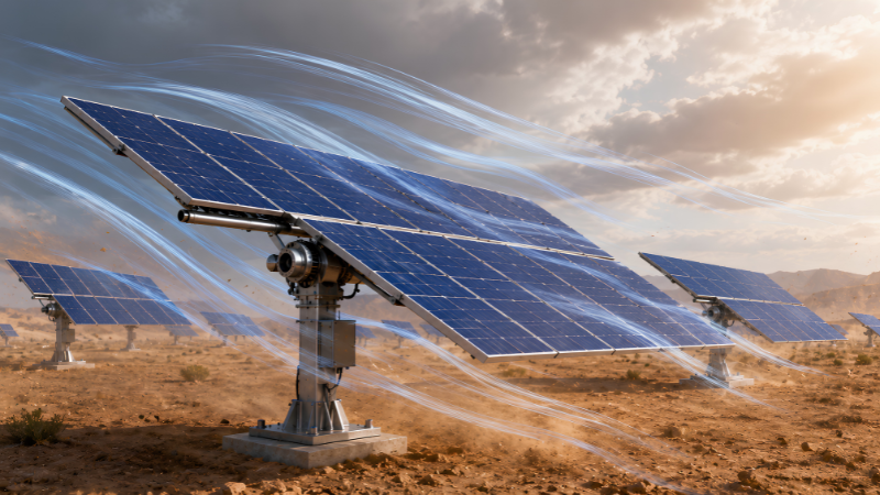 Solar Tracker Wind Load Design